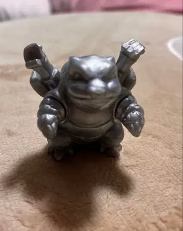 [ 포켓몬 ] 지우개 피규어 거북왕(카멕스) 은