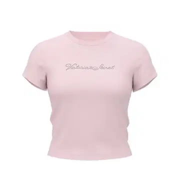 Victoria's secret pink logo T-shirt