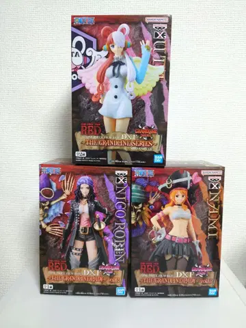 원피스 필름 레드 나미 로빈 우타 피규어 세트