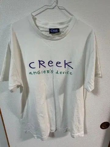 Creek t셔츠 화이트