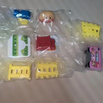 호빵맨 캐릭터 레일 4 3종 세트