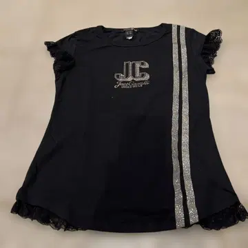 저스트 카발리 블랙 반팔 티셔츠 XS