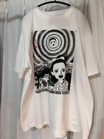 우메즈 카즈오 타워 레코드 콜라보 T셔츠 XL