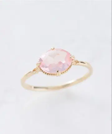 느와르 드 푸피 로즈쿼츠 반지 11호