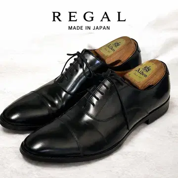 컨디션 최상 리걸 스트레이트 팁 811R 유리 가죽 블랙 26cm