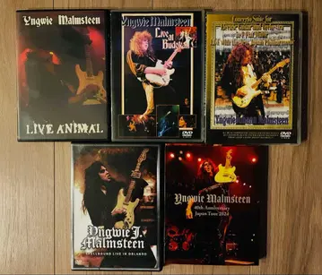 Yngwie Malmsteen 라이브 DVD blu-ray 잉베이