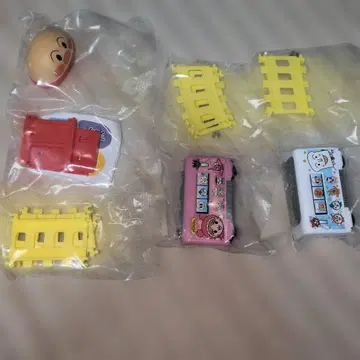 호빵맨 캐릭터 레일 4 3종 세트