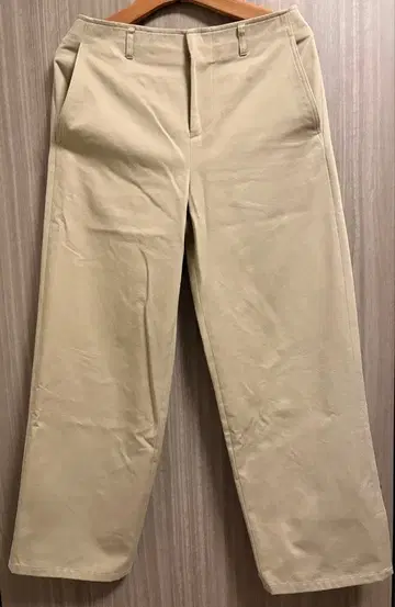 [새상품급] 디가윌/DIGAWEL/베이지/와이드 팬츠/사이즈 2