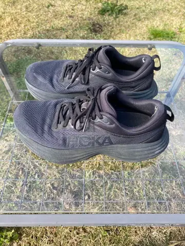 호카 블랙 스니커즈 호카 본다이 8 러닝화