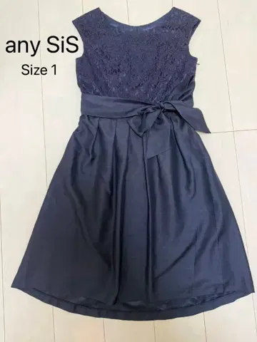 온워드 카시야마 anysis 포멀 네이비 원피스 S