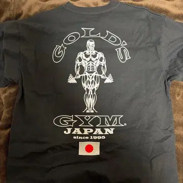 [4/30까지 판매] GOLD'S GYM 블랙 일본 국기 한정판