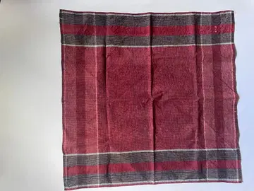 1920-30's 프랑스 린넨 천 스카프 손수건
