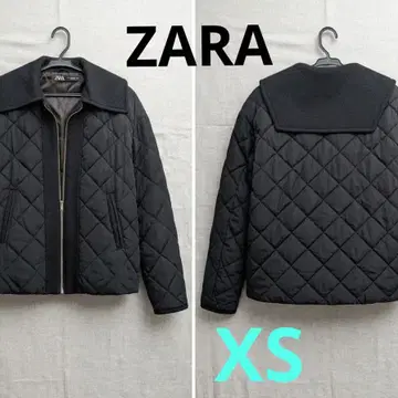 [ ZARA ] 퀼팅 자켓 점퍼 블루종 지퍼