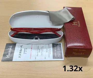 미사용 새상품 하즈키 루페 컴팩트 1.32x 루비
