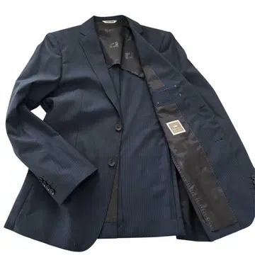 레노마 남성용 정장 자켓 네이비 스트라이프 A6 새상품급