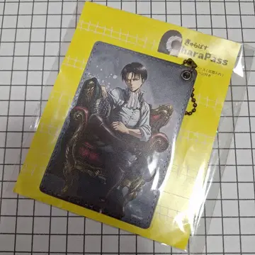진격의 거인 캐릭터 패스 케이스 리바이 교통카드 지갑