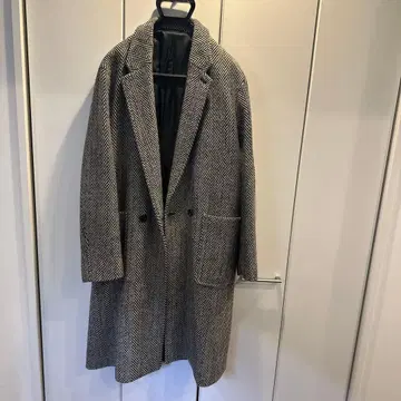 UNITED ARROWS 헤링본 체스터 코트