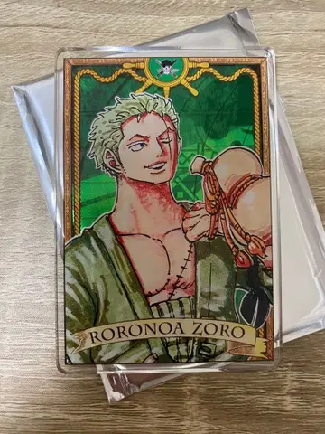 ONE PIECE 로로노아 조로 스탯 카드 컬렉션