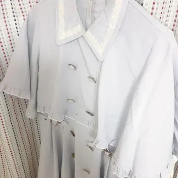 ROJITA 사이드 벨트 케이프라이크 원피스