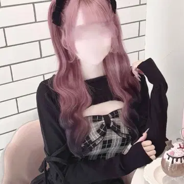 HONEYMEW 허니뮤우 빅 리본 체크 앙상블 상의