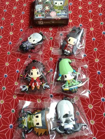 D4 전국 BASARA 러버 스트랩 컬렉션 Vol.2