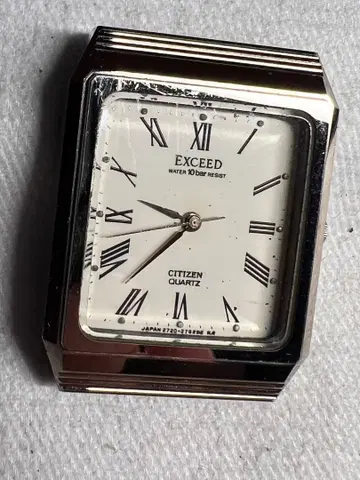 시티즌 EXCEED 각형 쿼츠 로만 정크