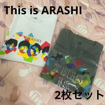 [ARASHI] THIS IS ARASHI 라이브 티셔츠 2장 세트
