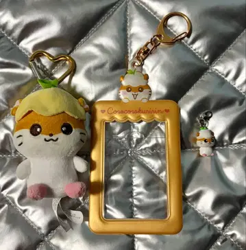 코로코로쿠리린 봉제 인형 폴라로이드 케이스 메지루시 참