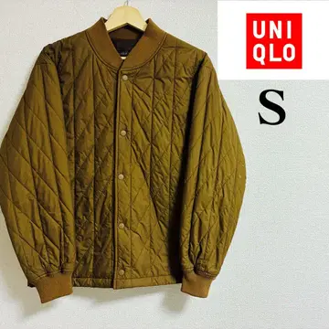 유니클로 브라운 퀼팅 자켓 S