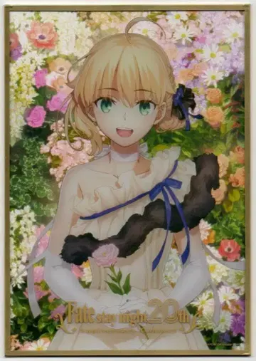 Fate/stay night 20주년 기념 아크릴 색지 세이버
