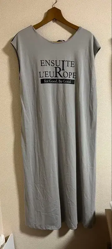 SCOT CLUB 슬리브리스 롱 원피스 AGNOST 그레이 38