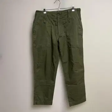 실물 새상품급 영국군 라이트웨이트 퍼티그 베이커 팬츠 인심 73cm