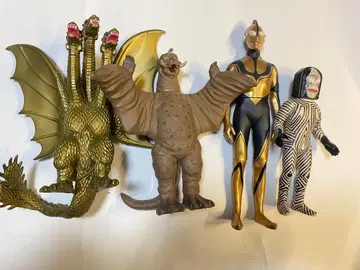 소프트 비닐 세트 울트라맨 고질라 킹 기도라 페기라 조피 다다