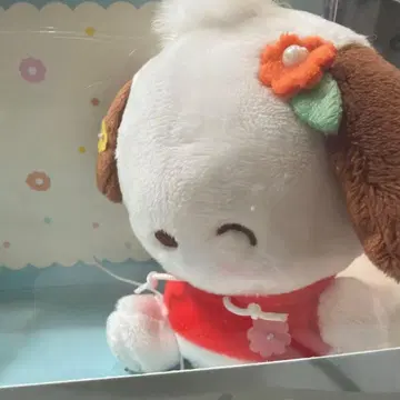 산리오 뽑기 복권 포차코 봉제 인형