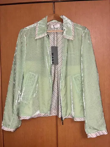 MASU 언이븐 벨벳 재킷 44