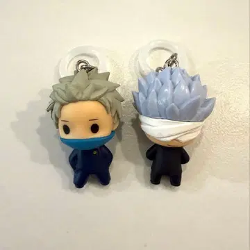 주술회전 고죠 사토루 이누마키 토게 메지루시 키홀더 피규어