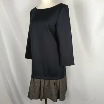 23구 원피스 튜닉 38 블랙 B4963