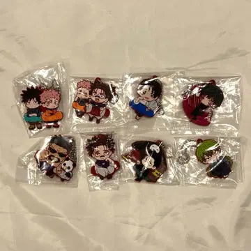 주술회전 캐릭터 반쵸코 러버 마스코트 사멸회유 컴프 세트