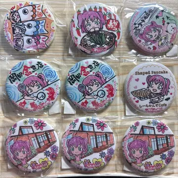 러브 라이브 선샤인 쿠로사와 루비 마치아루키 캔뱃지 9개 세트