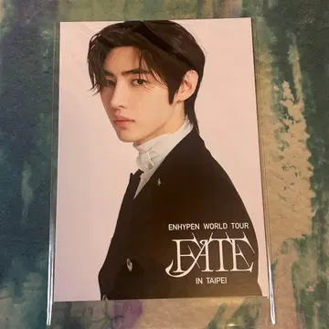 ENHYPEN 타이베이 FATE 특전 엽서 성훈