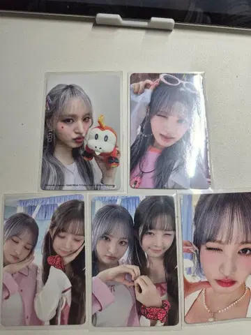 IVE 리즈 레이 트레이딩 카드 5장 세트 ALIVE