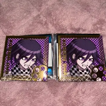 오마 코키치 희로애락 캔뱃지 V3 단간론파전 15주년 기념전 2개 세트