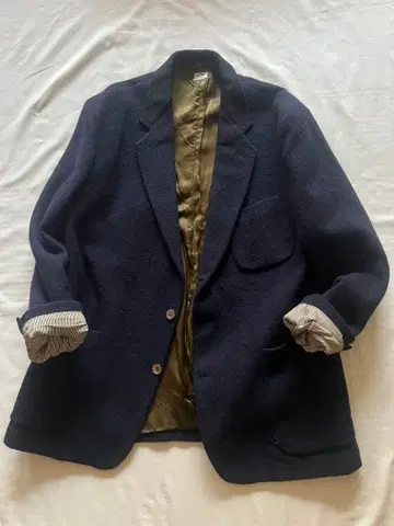 CP COMPANY Massio Osti 네이비 테일러드 자켓