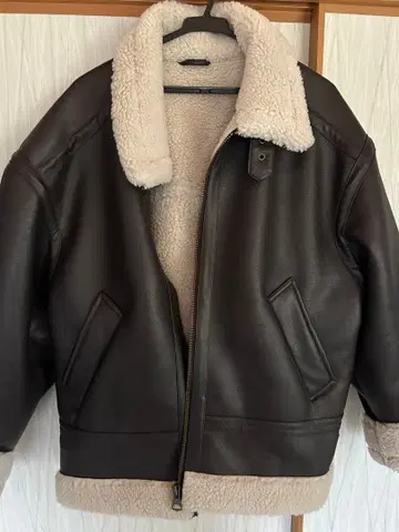 H&M 페이크 레더 자켓 L 사이즈 미사용