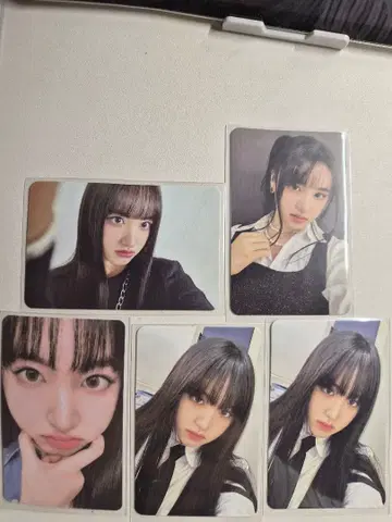 IVE 리즈 트레이딩 카드 5장