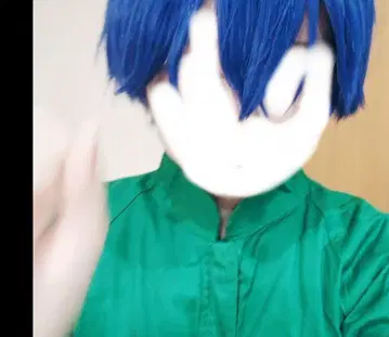 카리스마 모토하시 이오리 코스프레 의상 작업옷 작업복 그린