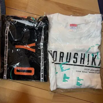 [레어] 요루시카 월광 라이브 굿즈 티셔츠(L) 타월