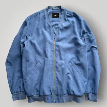 새상품급 HARE 하레 MA-1 플라이트 자켓 블루종 데님 블루
