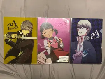 페르소나 4 A4 클리어 파일 3장 세트