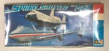 레벨 타카라 1/144 스페이스 셔틀 & 747